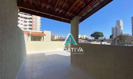 Cobertura com 2 dormitórios à venda, 85 m² - Campestre - Santo André/SP
