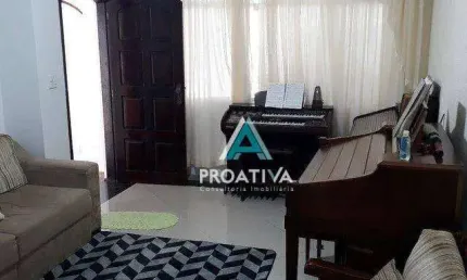 Sobrado com 3 dormitórios à venda, 173 m²  - jardim las vegas - santo andré/sp