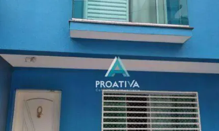 Sobrado com 3 dormitórios à venda, 95 m² por R$ 620.000,00 - Vila Humaitá - Santo André/SP