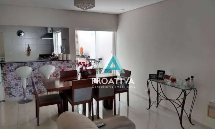 Sobrado com 3 dormitórios à venda, 203 m² por r$ 1.300.000,00 - jardim - santo andré/sp