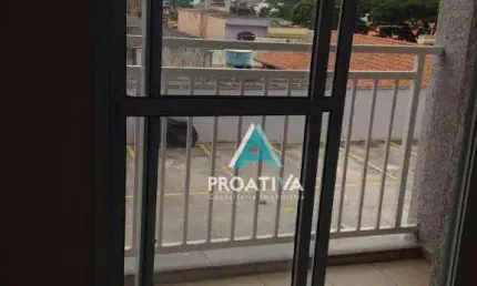 Apartamento à venda, 60 m² por R$ 400.000,00 - Vila Homero Thon - Santo André/SP