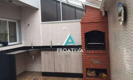Sobrado com 3 dormitórios à venda, 136 m² - Vila Homero Thon - Santo André/SP