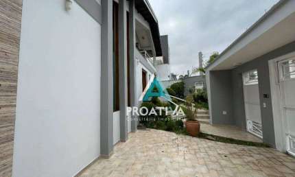 Sobrado com 3 dormitórios, 495 m² - ve ou aluguel - Vila Scarpelli - Santo André/SP