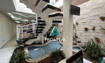 Sobrado com 3 dormitórios à venda, 347 m² - Campestre - Santo André/SP