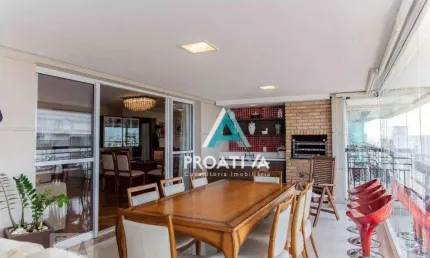 Apartamento com 3 dormitórios à venda, 165 m² por r$ 2.200.000,00 - jardim - santo andré/sp