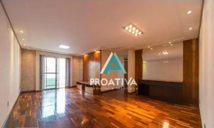 Apartamento com 3 dormitórios à venda, 115 m² - Campestre - Santo André/SP