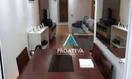 Apartamento com 3 dormitórios à venda, 86 m² por r$ 639.000,05 - vila valparaíso - santo andré/sp