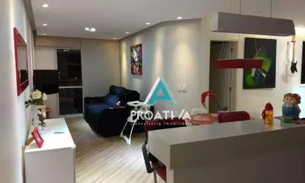 Apartamento com 3 dormitórios à venda, 82 m² - vila baeta neves - são bernardo do campo/sp