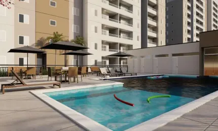 Apartamento para Venda em Taubaté, Jardim Gurilândia, 2 dormitórios, 1 banheiro, 1 vaga