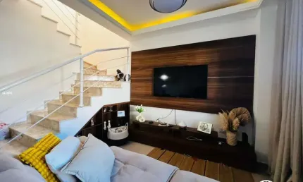 Casa em Condomínio para Venda em Taubaté, Vila Areao, 3 dormitórios, 1 suíte, 2 banheiros, 2 vagas