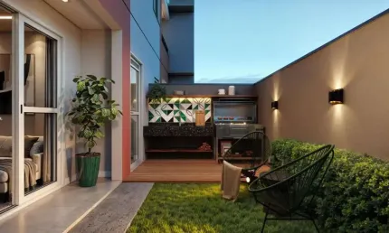 Apartamento para Venda em Taubaté, Barranco, 2 dormitórios, 1 banheiro, 1 vaga