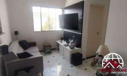 Apartamento para Venda em Taubaté, Barranco, 2 dormitórios, 1 banheiro, 1 vaga