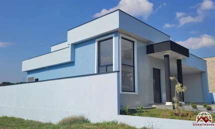 Casa em Condomínio para Venda em Caçapava, Condomínio Terras do Vale, 3 dormitórios, 1 suíte, 2 banheiros, 4 vagas