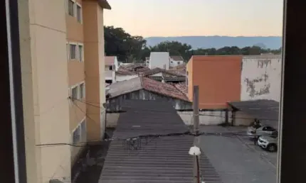 Apartamento para venda em taubaté, parque são cristóvão, 2 dormitórios, 1 banheiro, 1 vaga