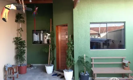 Casa para Venda em Tremembé, Loteamento Residencial Itamambuca, 2 dormitórios, 1 suíte, 2 banheiros, 2 vagas