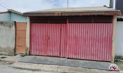 Casa para venda em taubaté, parque piratininga, 2 dormitórios, 1 suíte, 1 banheiro, 2 vagas