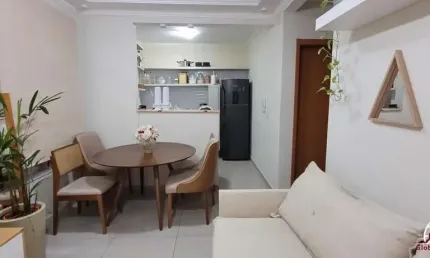 Apartamento para venda em taubaté, jardim gurilândia, 2 dormitórios, 1 banheiro, 1 vaga