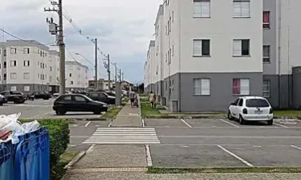 Apartamento para venda em taubaté, residencial novo horizonte, 2 dormitórios, 1 banheiro, 1 vaga