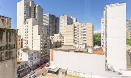 Apartamento com 1 quarto à venda na Rua Vigário José Inácio, 700, Centro Histórico, Porto Alegre, 32 m2 por R$ 220.939