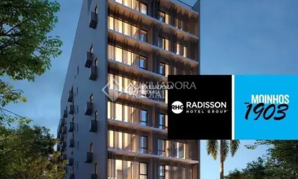 Apartamento com 1 quarto à venda na rua doutor timóteo, 591, moinhos de vento, porto alegre, 19 m2 por r$ 240.000