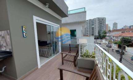 Casa dos sonhos Santos na Ponta da Praia na quadra da orla