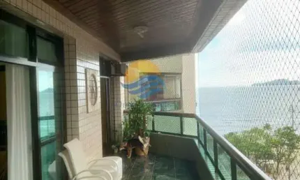 Apartamento alto padrão a venda em Santos com vista mar.
