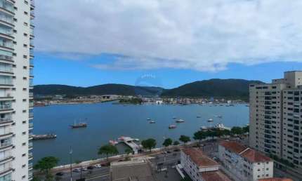Cobertura incrível para venda na Ponta da Praia em Santos.