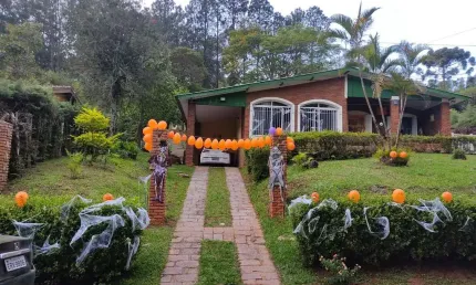Casa em condomínio fechado com 4 quartos à venda na Estrada Municipal Benedito Olegário Chiovatto, 285, Dos Silva, Morungaba