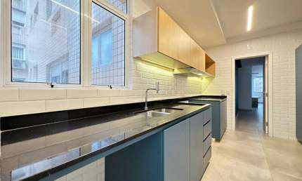 Apartamento alto padrão venda na praia do Gonzaga em Santos