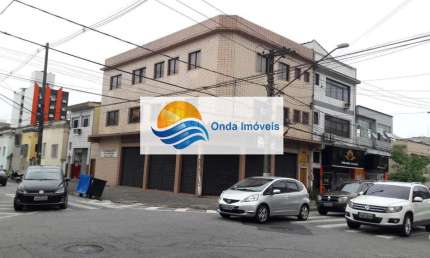 Sala comercial com 4 salas à venda na Rua Lucas Fortunato, Vila Mathias, Santos