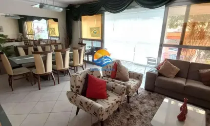 Lindo apartamento a venda em Santos na Aparecida Vista mar