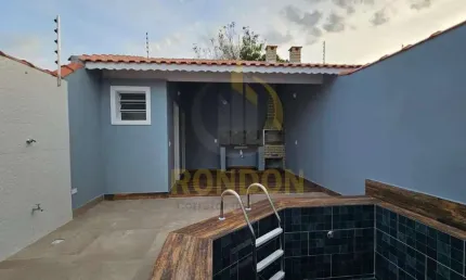 Casas 2 quartos para venda em itanhaém / sp no bairro jardim são fernando