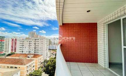 Apartamento com 3 quartos à venda na Rua Rui Barbosa, 522, Canto do Forte, Praia Grande, 78 m2 por R$ 590.000