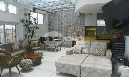 Cobertura com 3 quartos à venda na rua morvam dias de figueiredo, 155, vila dayse, são bernardo do campo, 200 m2 por r$ 2.200.000