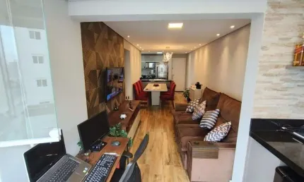 Apartamento com 3 quartos à venda na Avenida Estados Unidos, 65, Parque das Nações, Santo André, 70 m2 por R$ 699.000