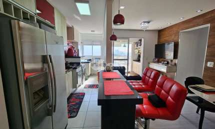 Apartamento com 3 quartos à venda na Rua Bororós, 190, Vila Pires, Santo André, 60 m2 por R$ 455.000