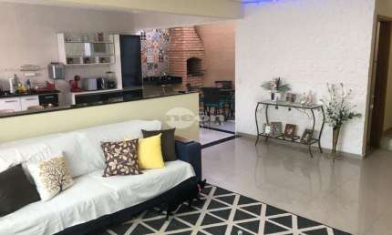 Casa em condomínio fechado com 3 quartos à venda na Rua Cisplatina, 855, Vila Pires, Santo André, 200 m2 por R$ 833.000