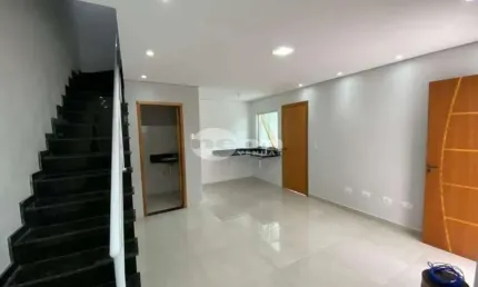 Casa em condomínio fechado com 2 quartos à venda na Rua Anhaia, 195, Vila Curuçá, Santo André, 115 m2 por R$ 660.000