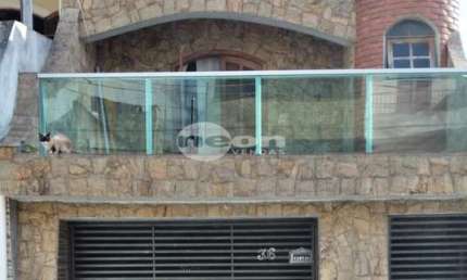 Casa em condomínio fechado com 3 quartos à venda na Rua Magalhães Barata, 36, Parque Gerassi, Santo André, 150 m2 por R$ 600.000