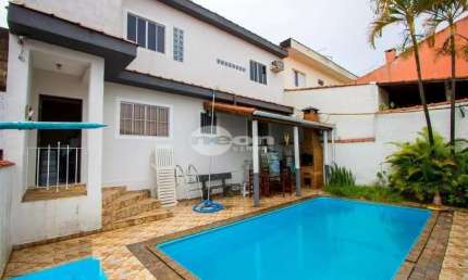 Casa com 4 quartos à venda na Rua Xangai, 87, Parque Novo Oratório, Santo André, 222 m2 por R$ 940.000