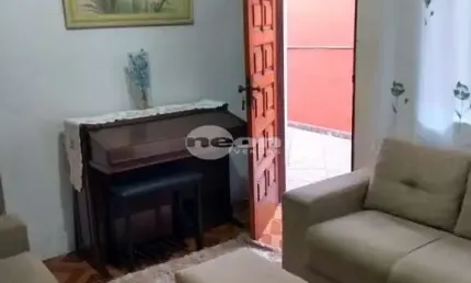 Casa com 4 quartos à venda na Rua Lopes Trovão, 226, Condomínio Maracanã, Santo André, 111 m2 por R$ 360.000