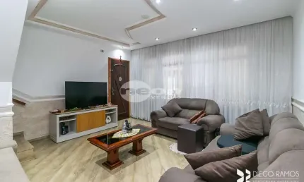 Casa em condomínio fechado com 2 quartos à venda na Rua Arapoti, 112, Vila Curuçá, Santo André, 123 m2 por R$ 745.000