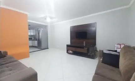 Casa com 3 quartos à venda na Vinte e Cinco de Janeiro, 43, Jardim Santo André, Santo André, 184 m2 por R$ 430.000
