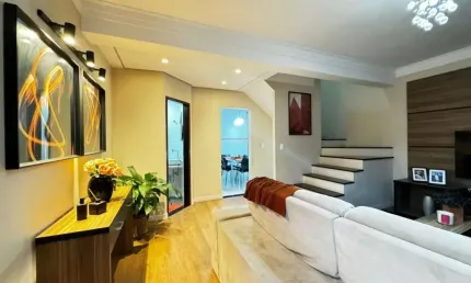 Casa com 3 quartos à venda na rua baependi, 194, vila alzira, santo andré, 100 m2 por r$ 980.000