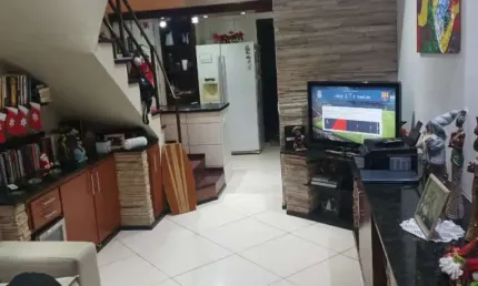 Condomínio: triplex com 3 dormitórios 1 suite 2 vagas 100 m²