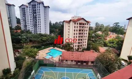 Apartamento à venda em são paulo-sp, morumbi sul: 2 quartos, 2 salas, 1 banheiro, 1 vaga, 55,00 m².