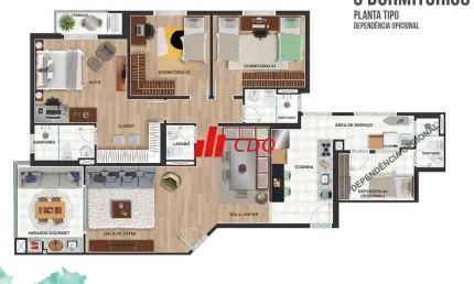 Apartamento com 3 quartos à venda na Estrada São Judas, 190, Parque Esplanada do Embu, Embu das Artes, 130 m2 por R$ 250.000