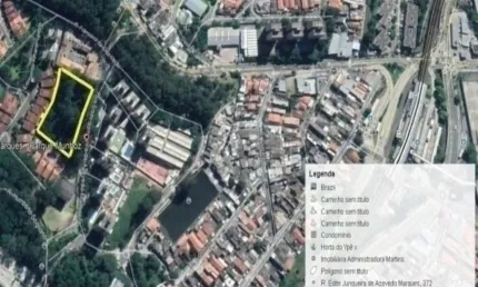 Terreno à venda na Rua Edith Junqueira de Azevedo Marques, LT.7.8.9, Parque Munhoz, São Paulo