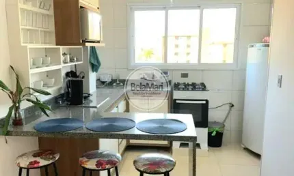 Apartamento 2 dormitórios sendo 1 suíte a venda no Perequê Açú.