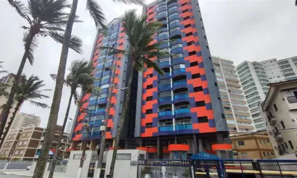 Apartamento com 3 quartos à venda na Vila Caiçara, Praia Grande 